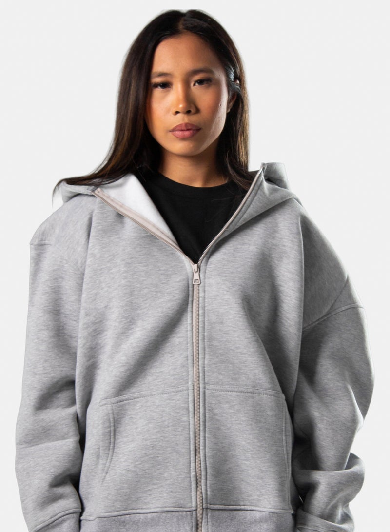 The blanks Drop Shoulder Zip-up - Image 1